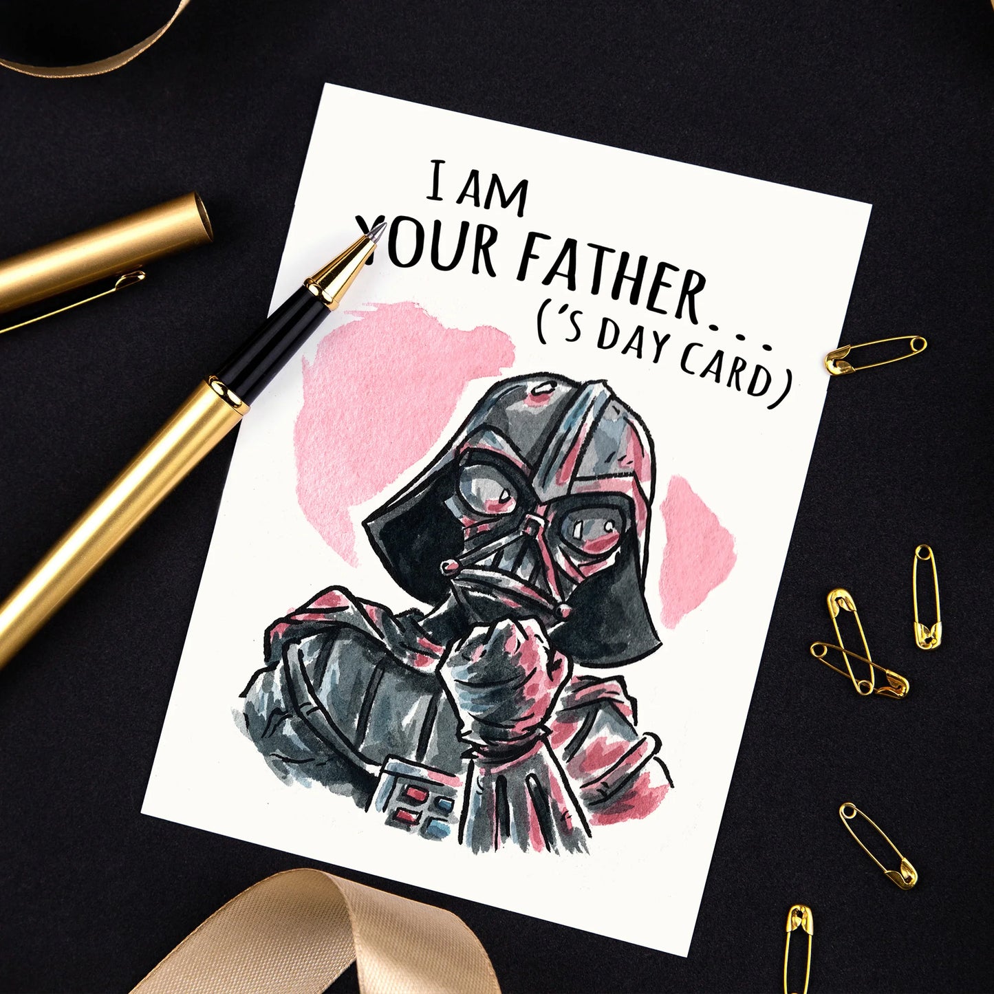 "I am your Father('s Day Card)" - Galactic Fathers Day Card