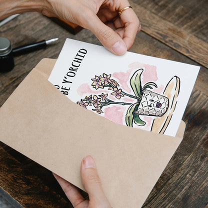 "Proud to be Y'orchid" - Funny Mothers Day Orchid Card