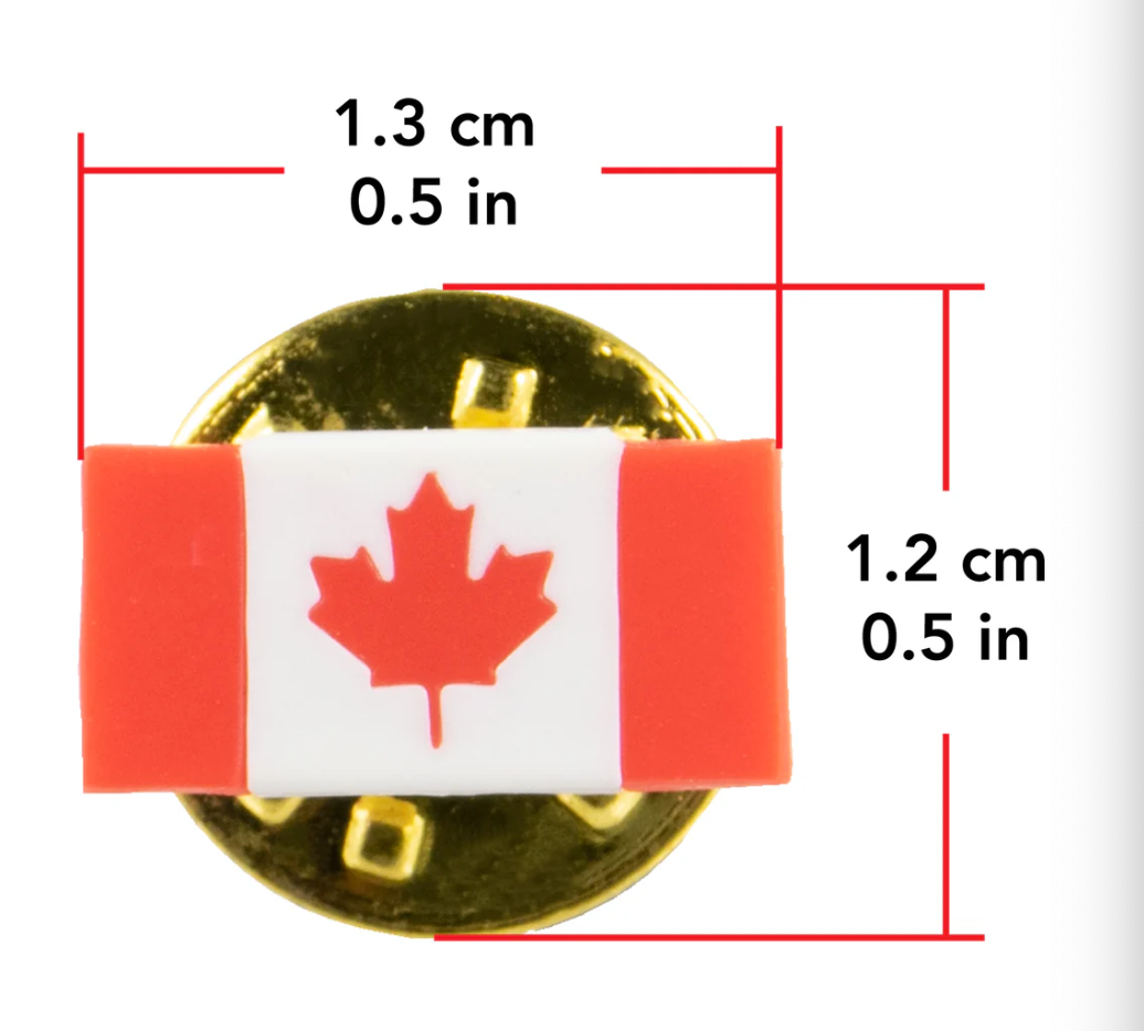 Mini Canadian Flag Lapel Pin