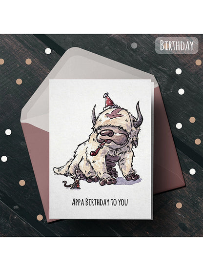 Avatar Birthday Card