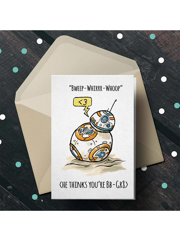 Star Wars Birthday Card