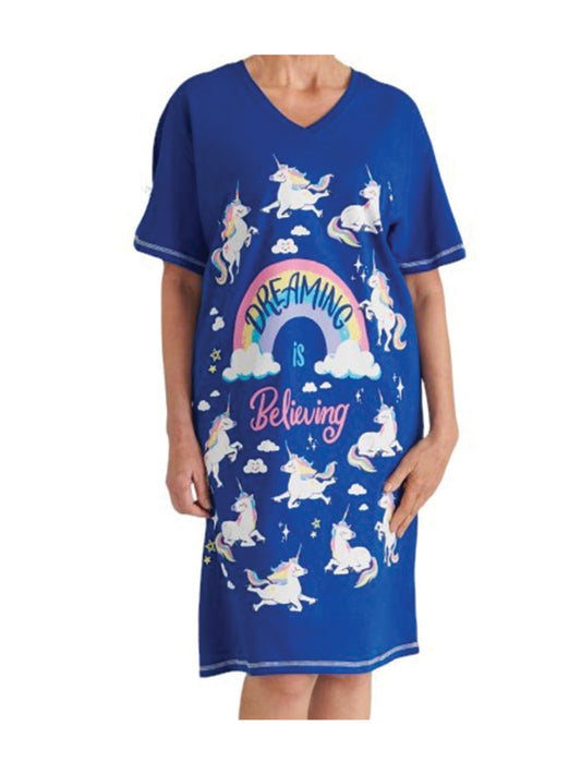 Dreaming is Believing Ladies Sleepshirt