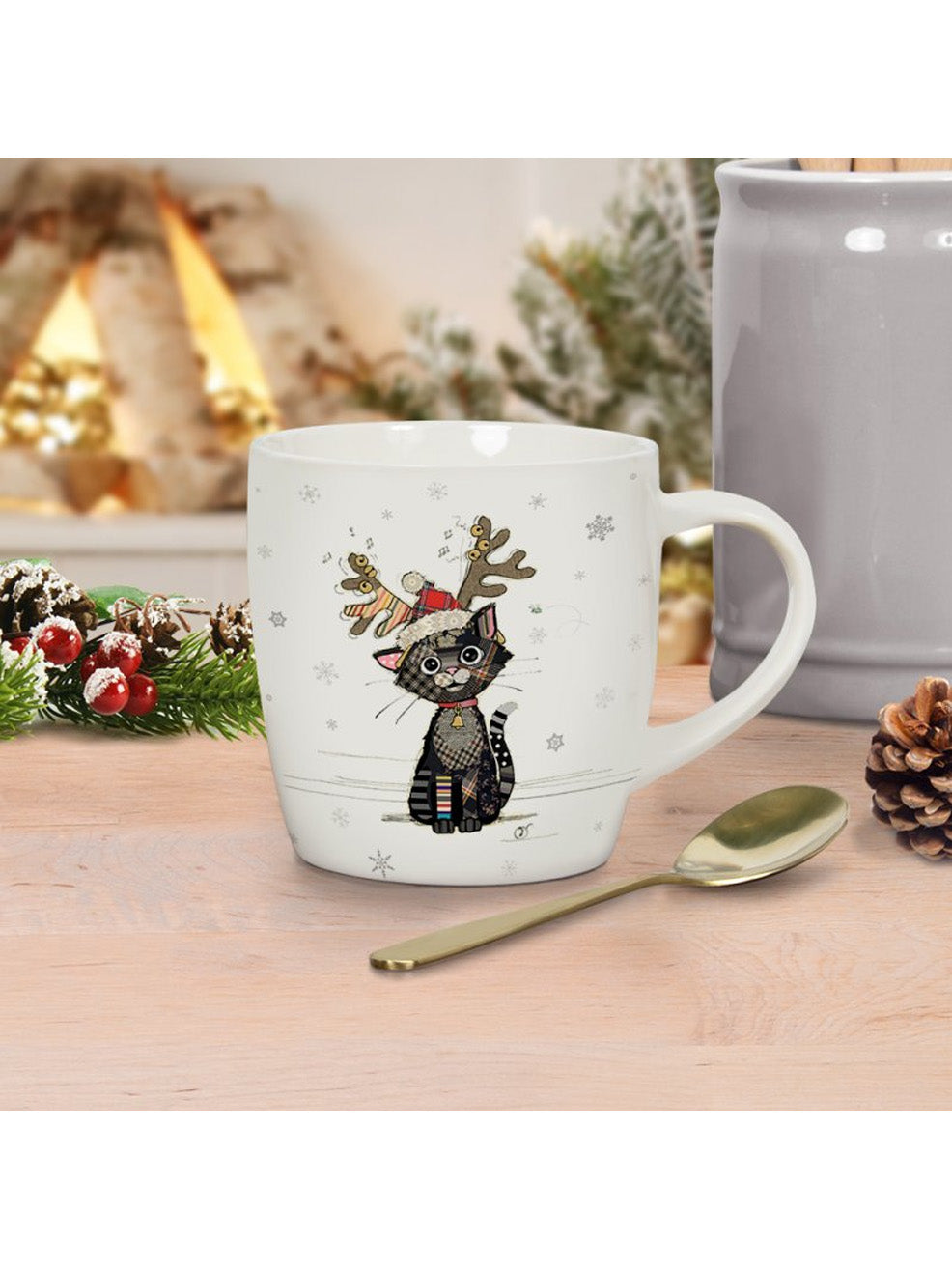 Black Kitty Mug