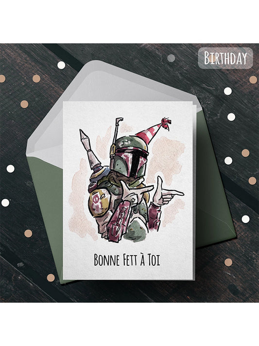 Star Wars Nerdy Birthday Card