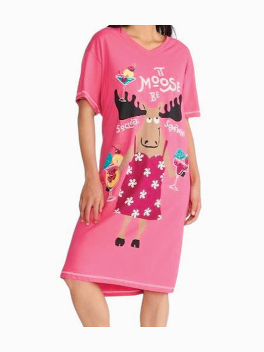 It Moose Be Ladies Sleepshirt