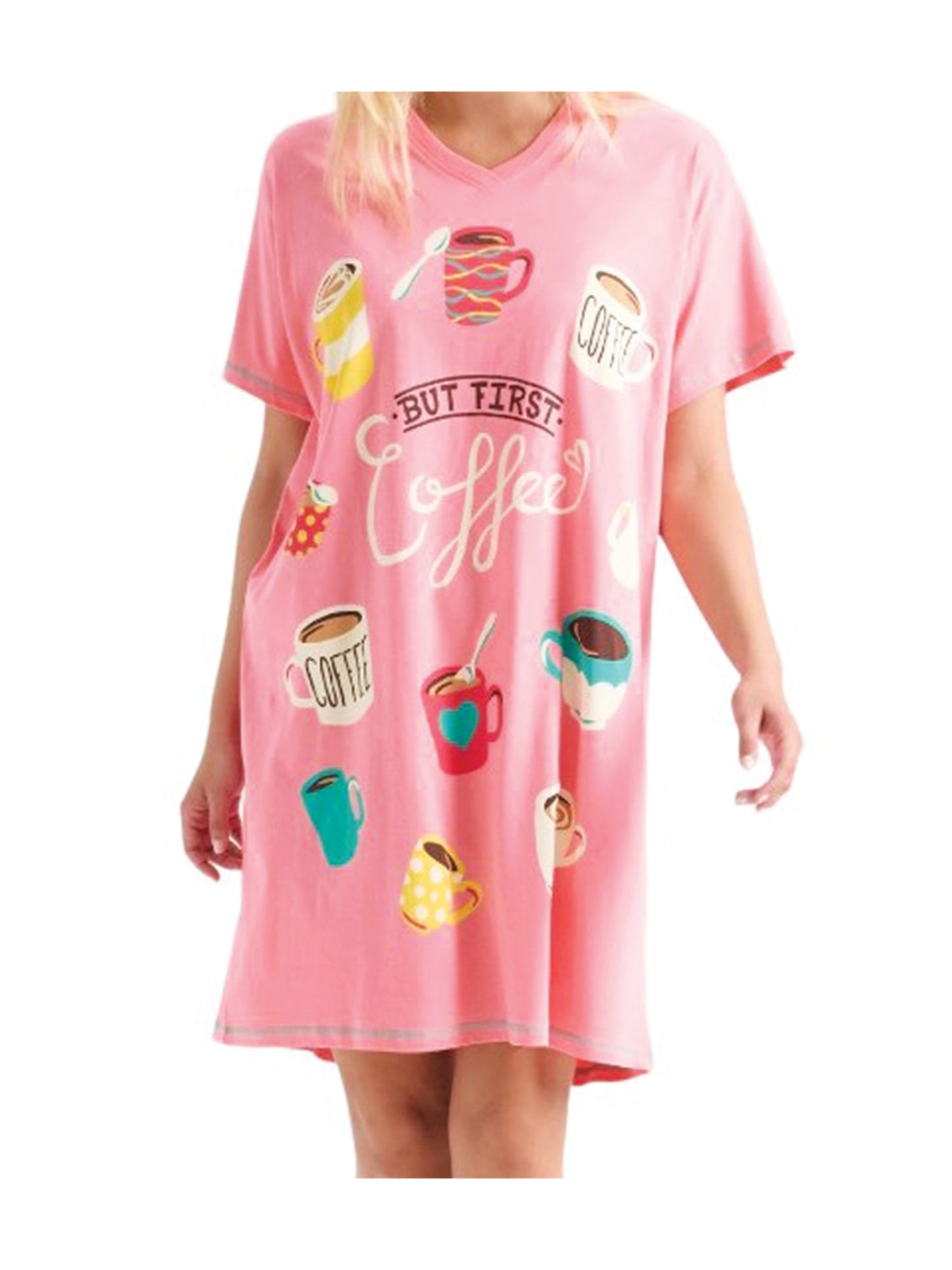 But First Coffee Ladies Sleepshirt