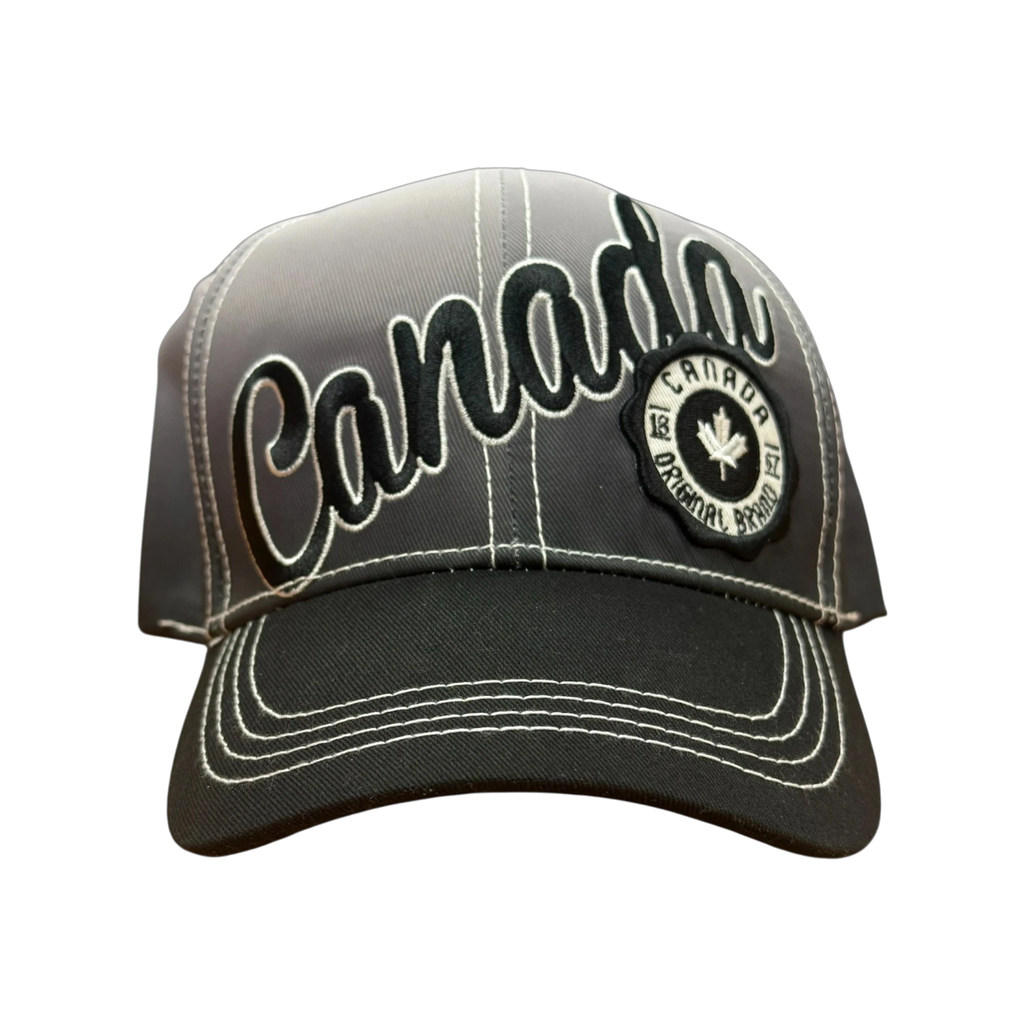 Canada Ball Cap Ombre Black