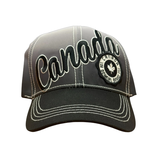 Canada Ball Cap Ombre Black