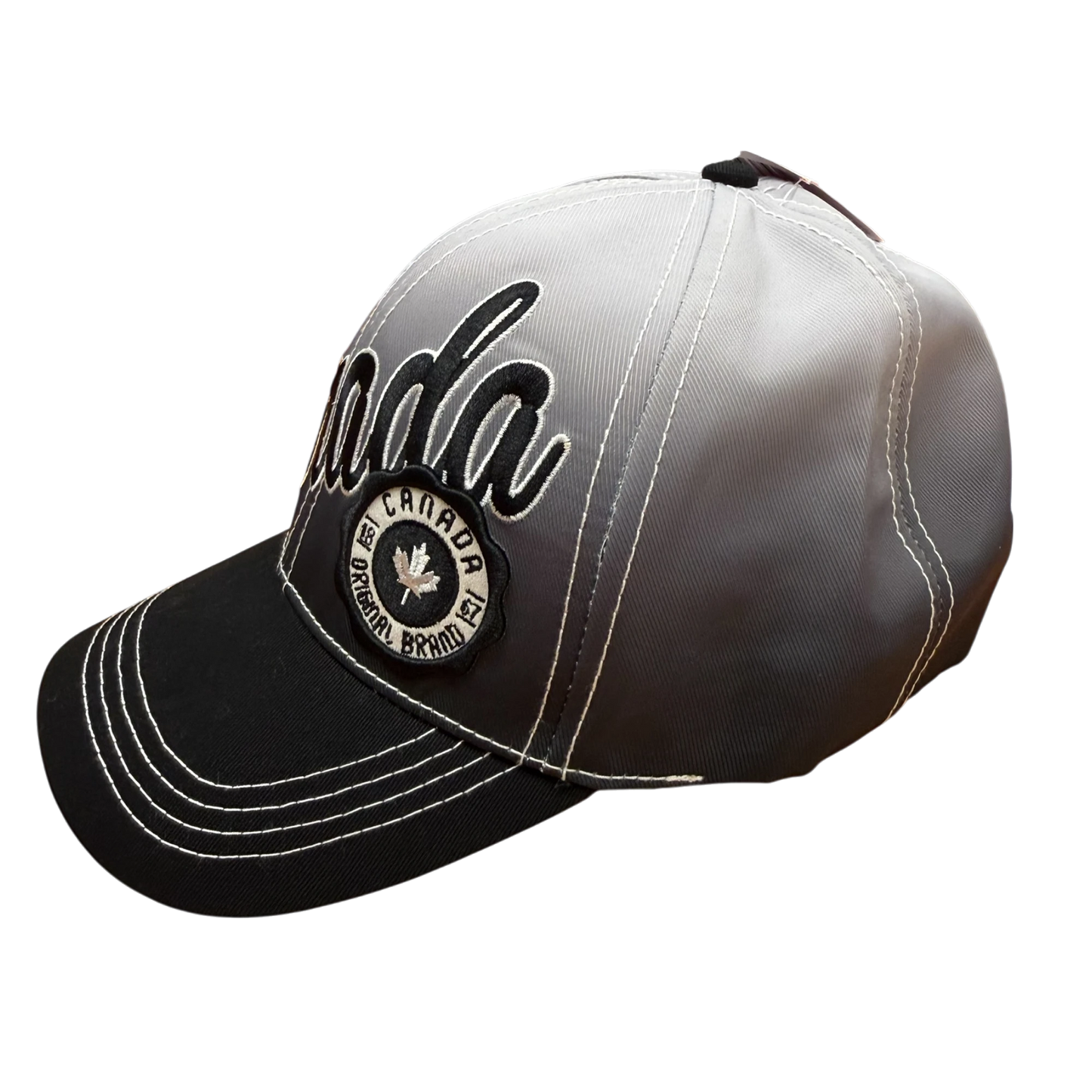 Canada Ball Cap Ombre Black