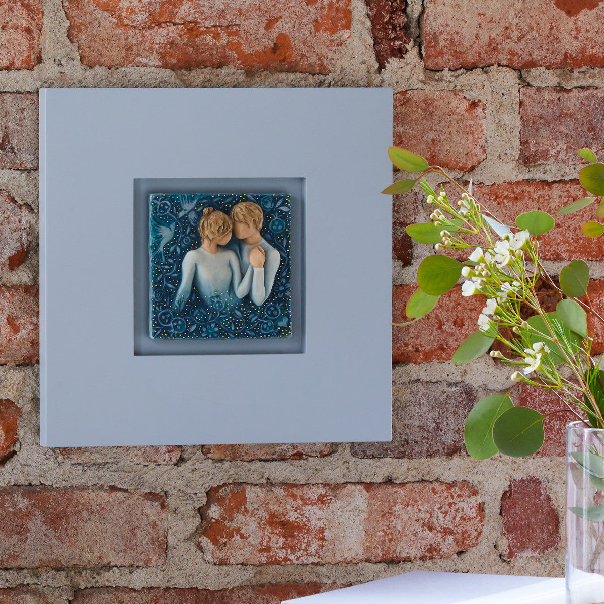 WT Duet Framed Plaque