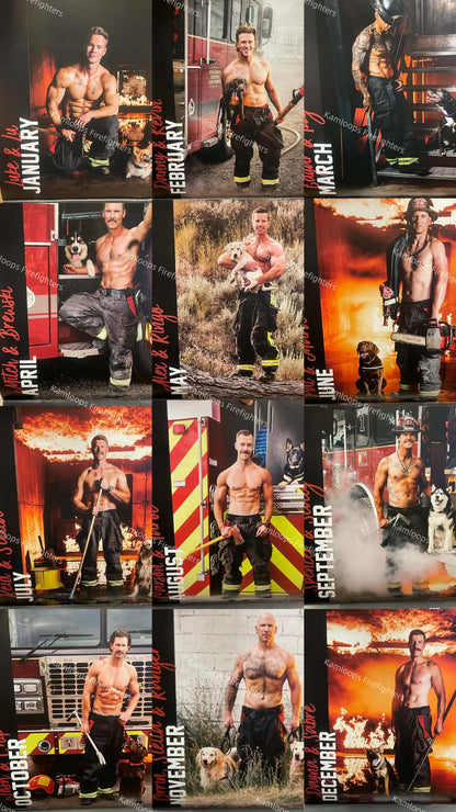 Kamloop Firefighters 2027 Calendar