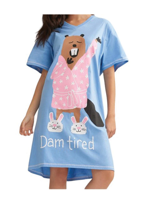 Dam Tired Ladies Sleepshirt