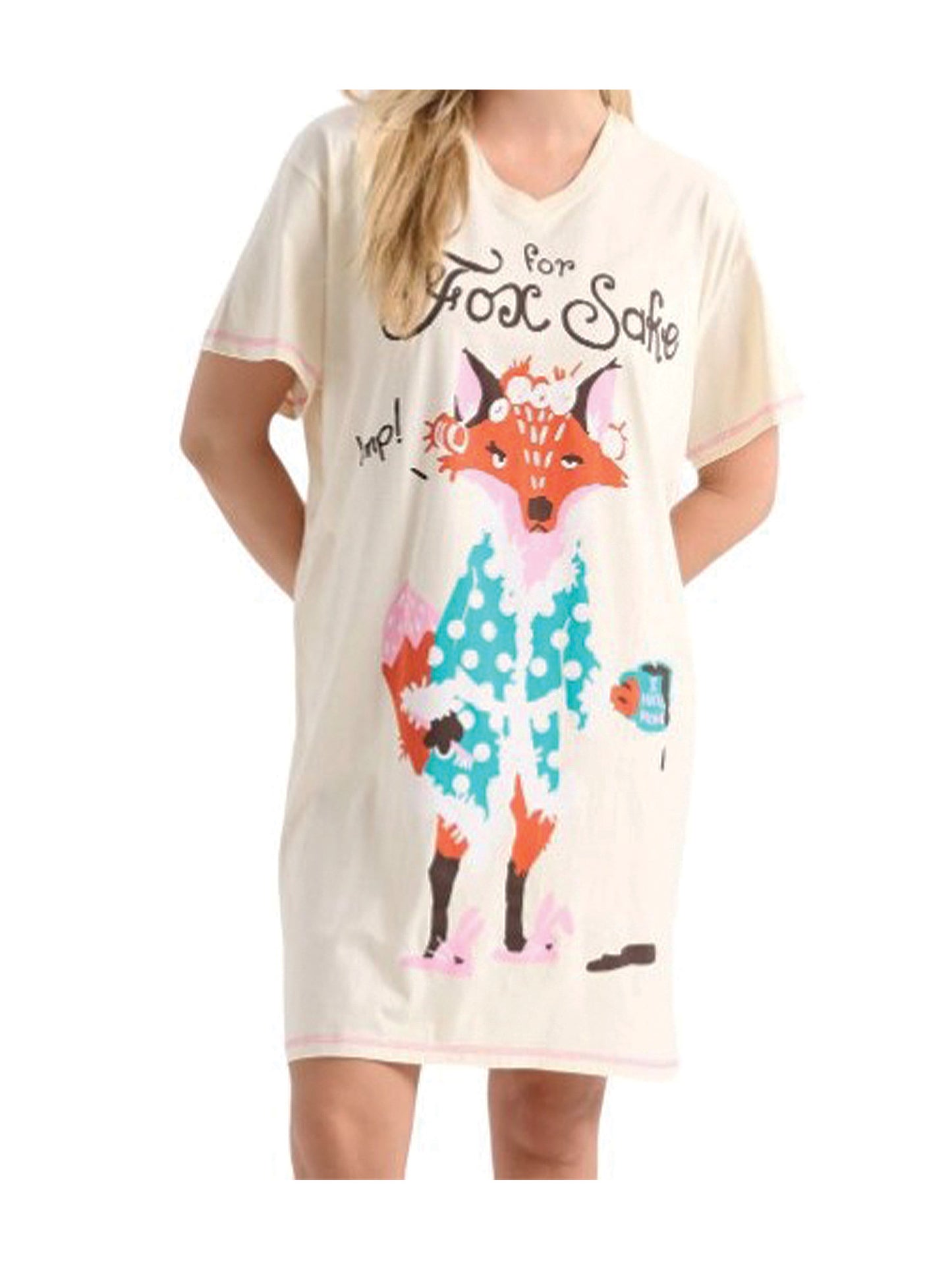 Fox Sake Ladies Sleepshirt