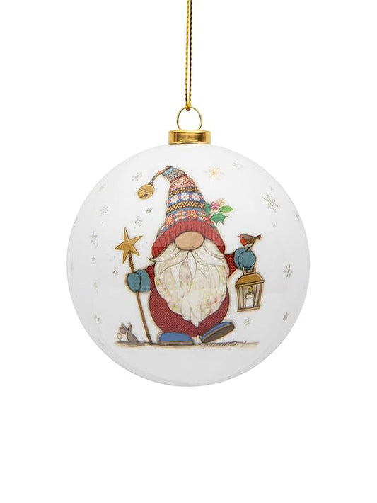 Gnome Bauble Ornament