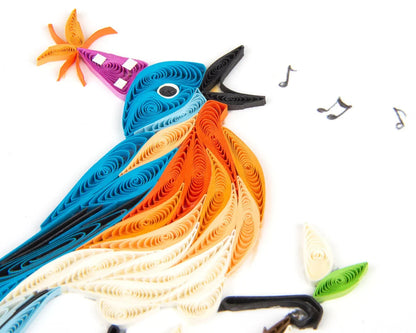 Quilled Happy Hatch Day Birthday Card