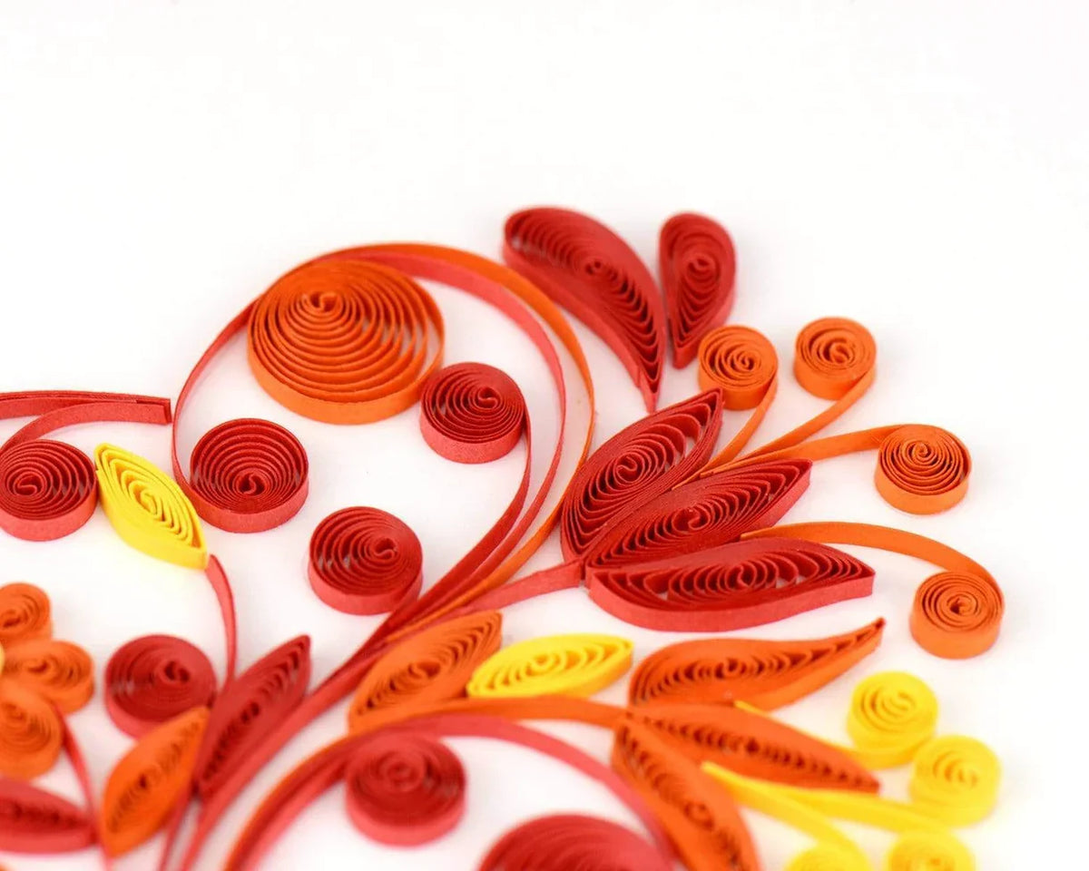 Quilled Heart Greeting Card