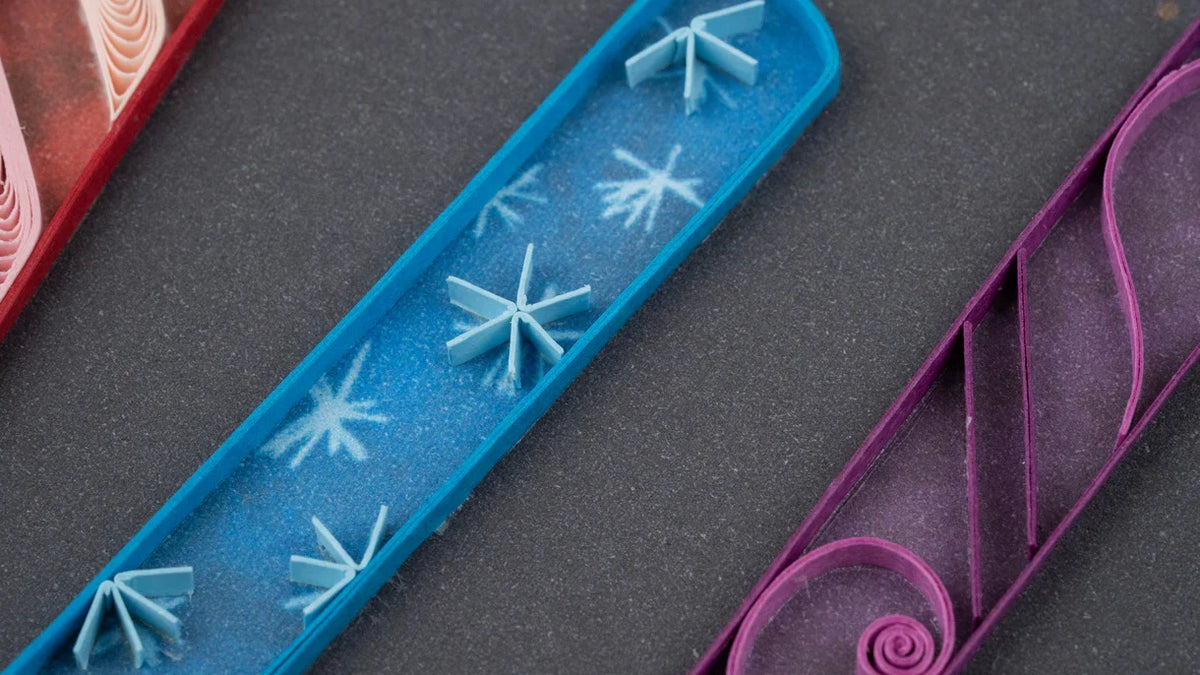 Quilled Make-a-Wish Candles Greeting Card