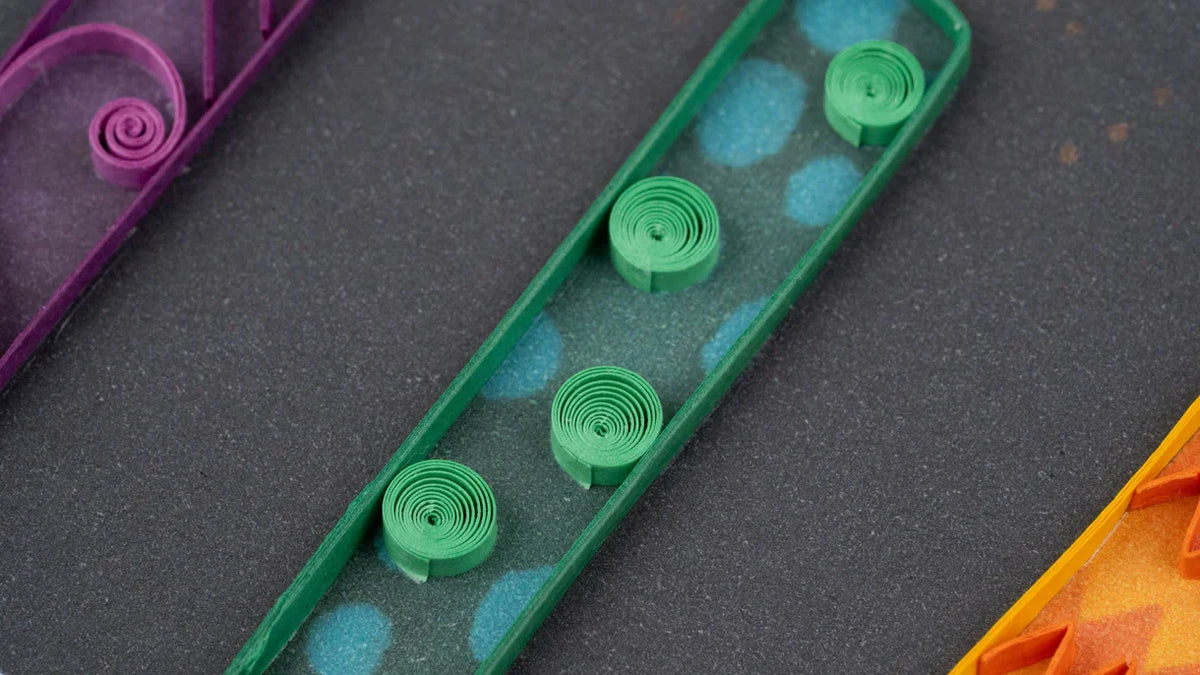 Quilled Make-a-Wish Candles Greeting Card