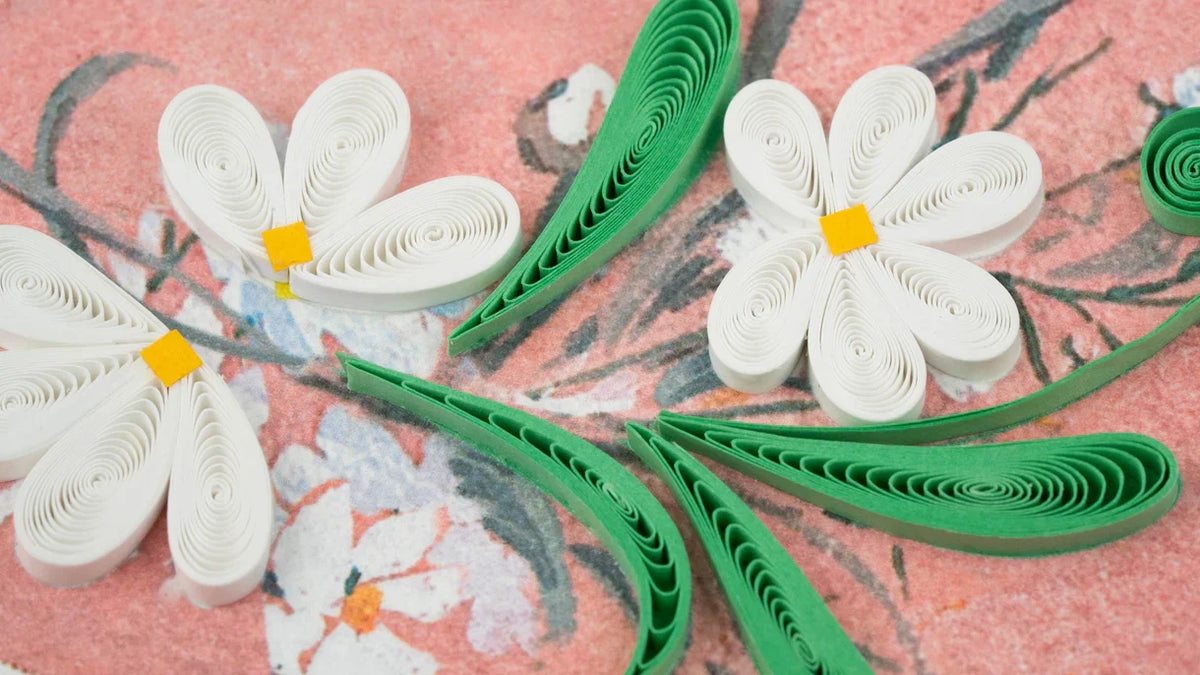 Quilled Mother's Day Daisies Greeting Card