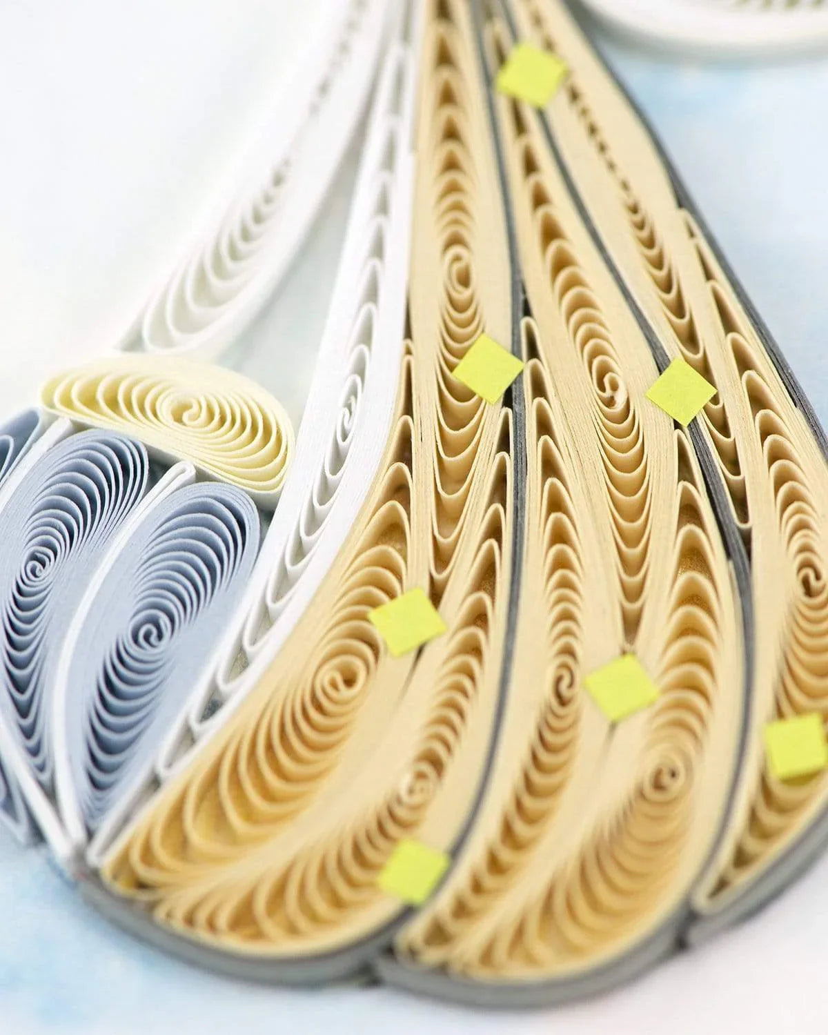 Quilled Special Delivery Stork Greeting Card