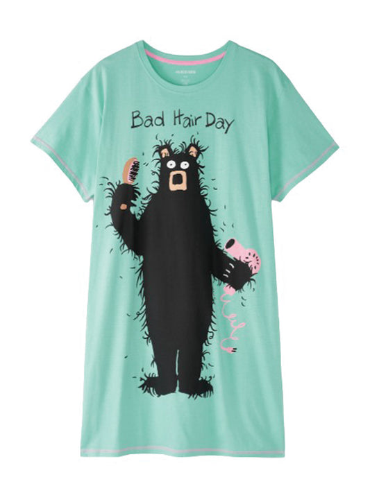 Bad Hair Day Ladies Sleepshirt