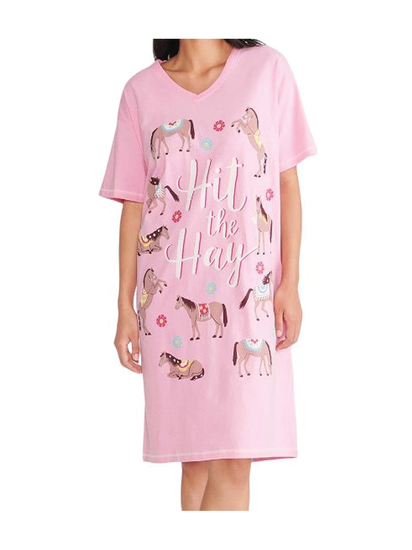 Hit the Hay Ladies Sleepshirt