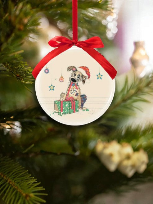 Dog Bauble Ornament