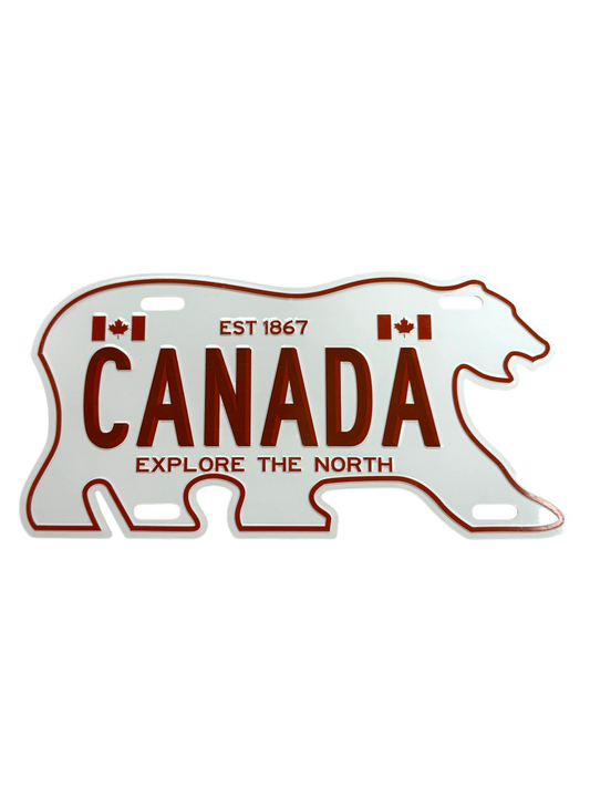 Canada Licence Plate
