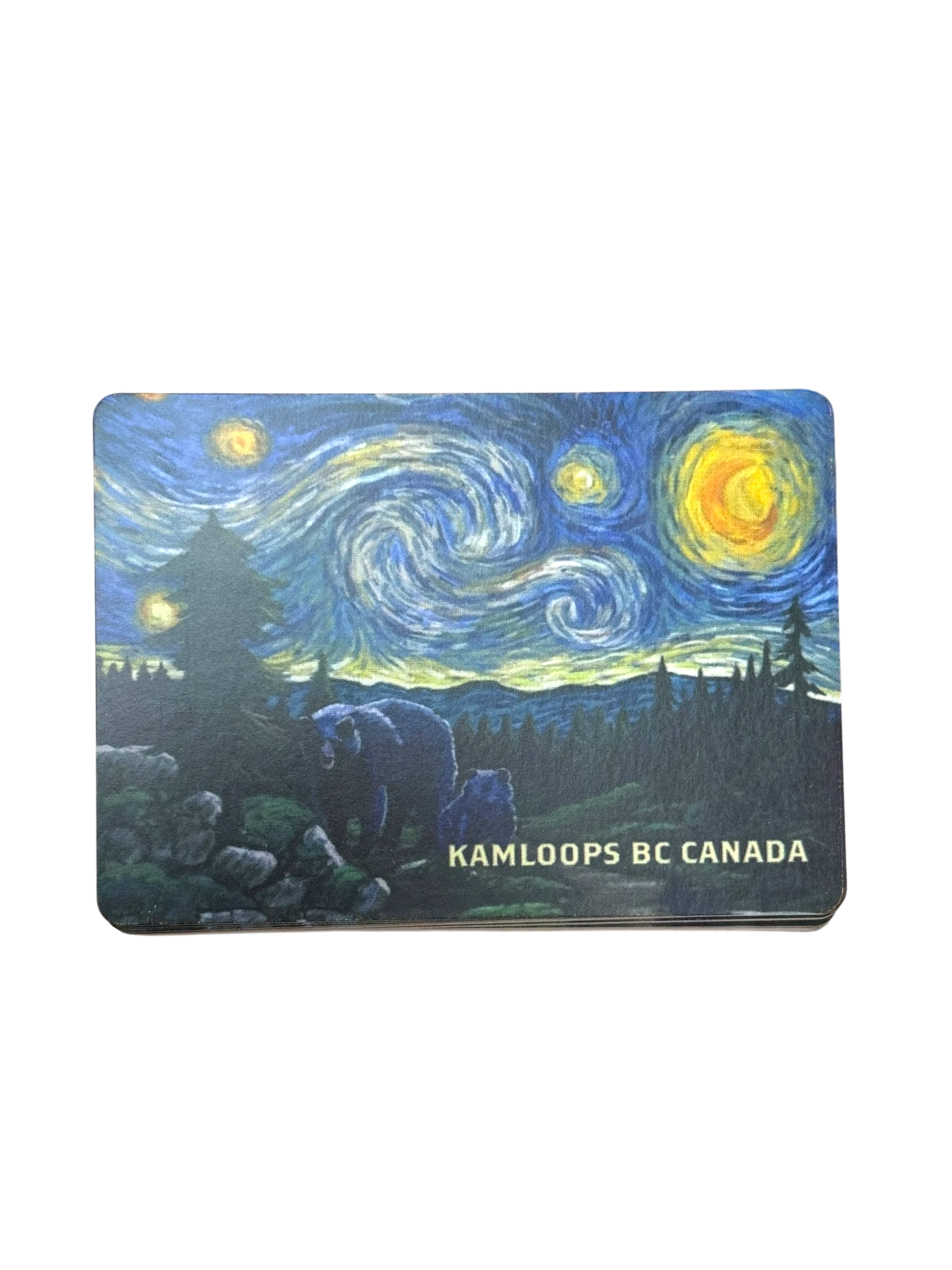 Kamloops Playing Card