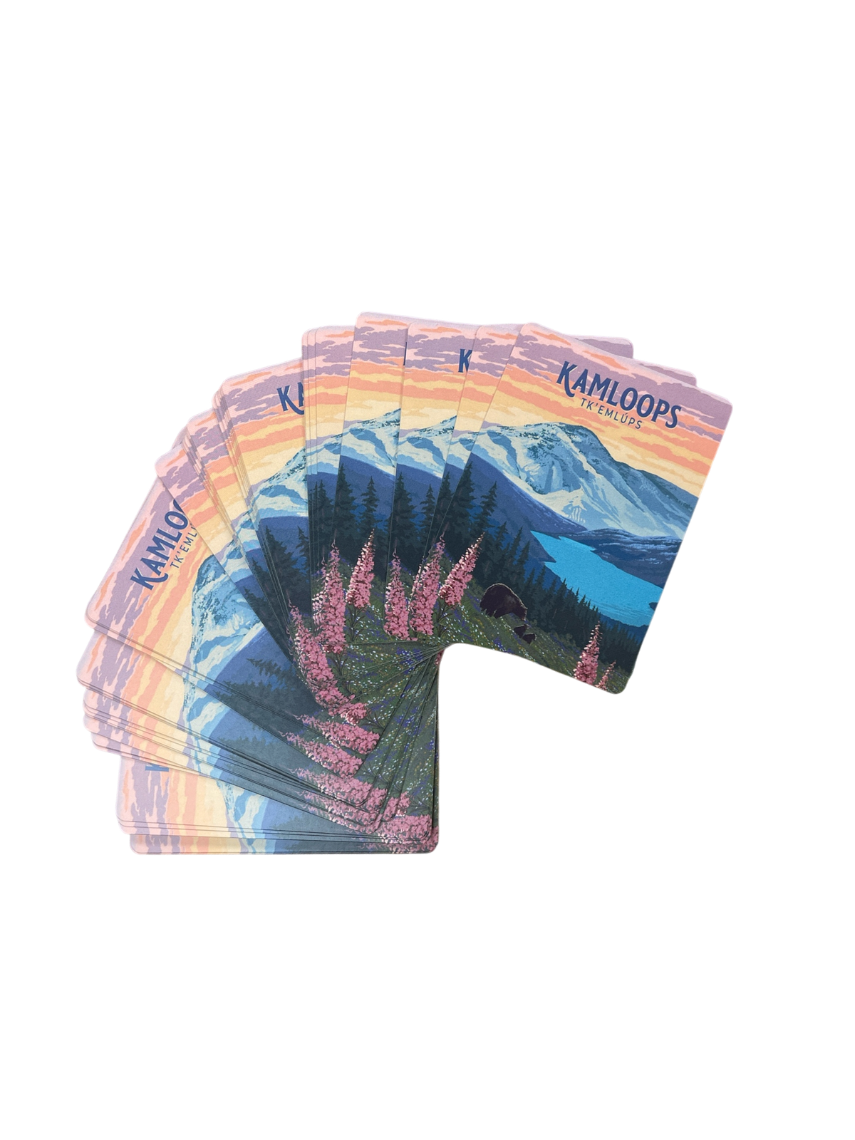 Kamloops Playing Card