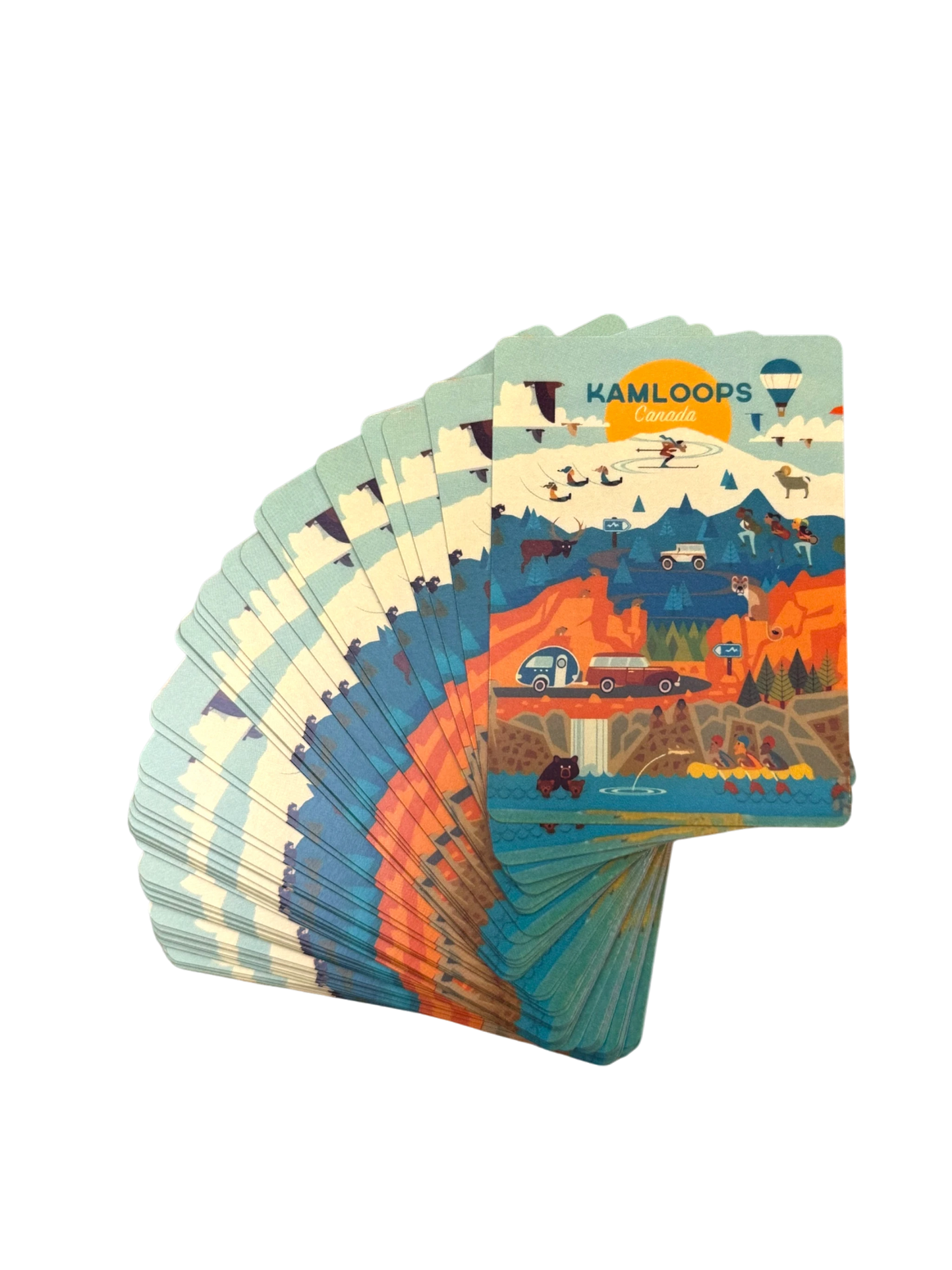 Kamloops Playing Card