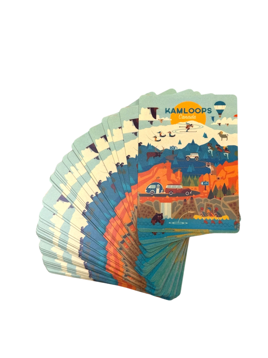 Kamloops Playing Card