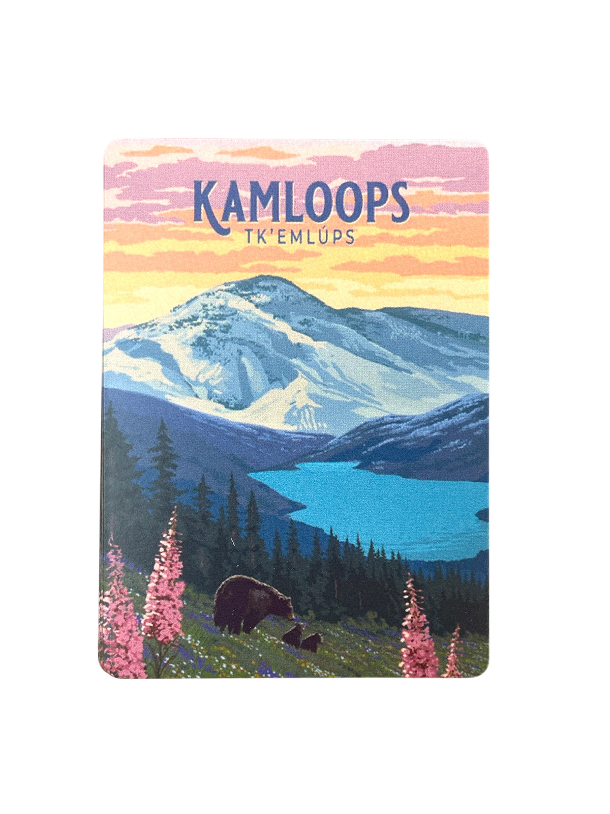 Kamloops Playing Card