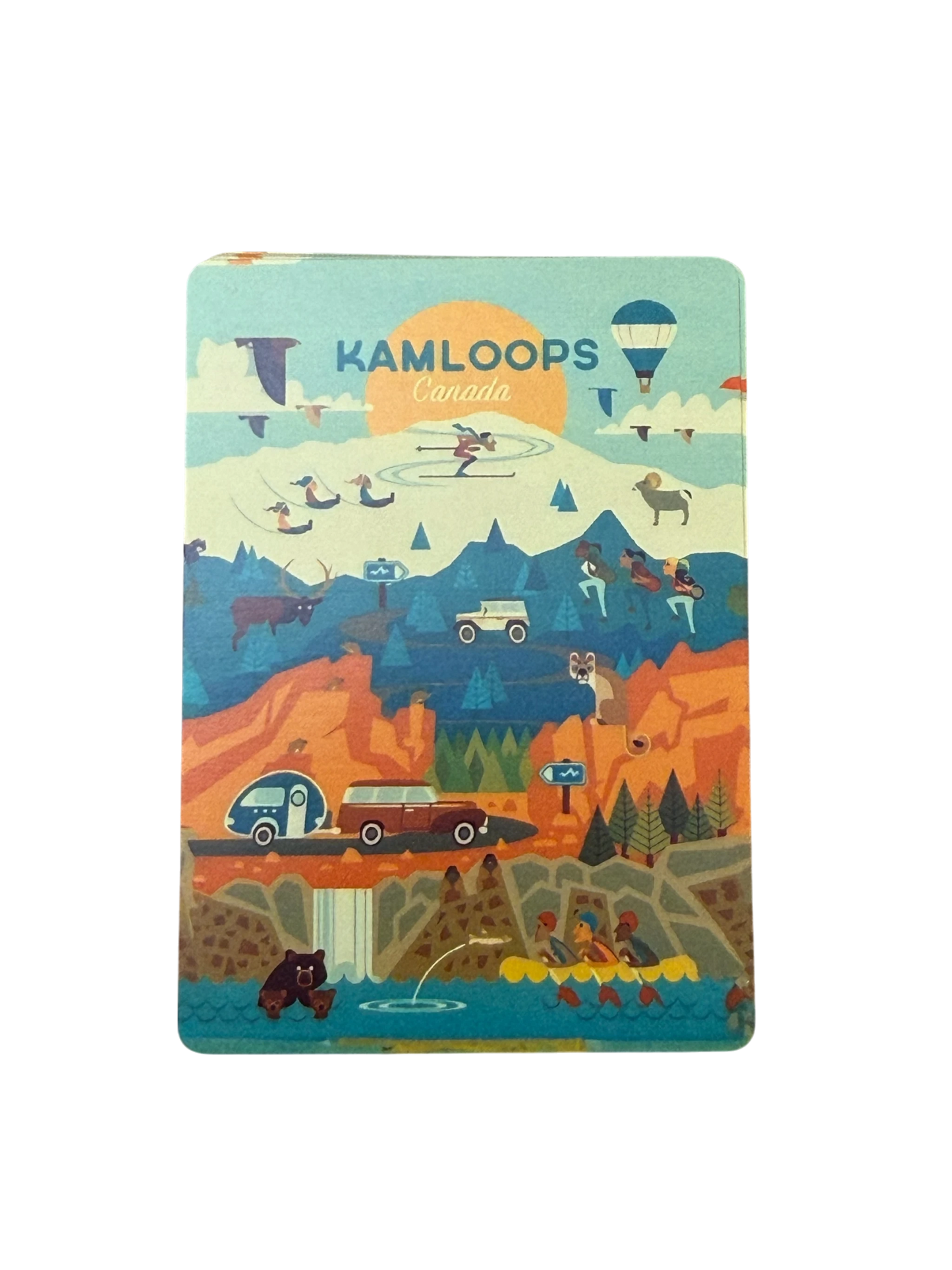 Kamloops Playing Card