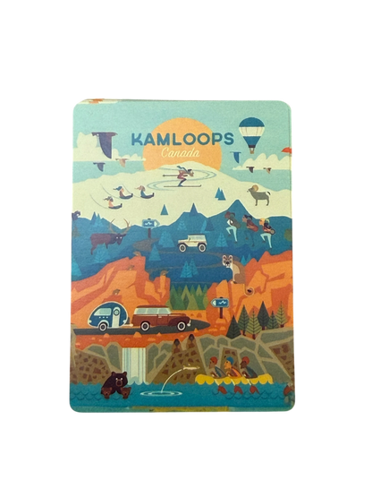 Kamloops Playing Card