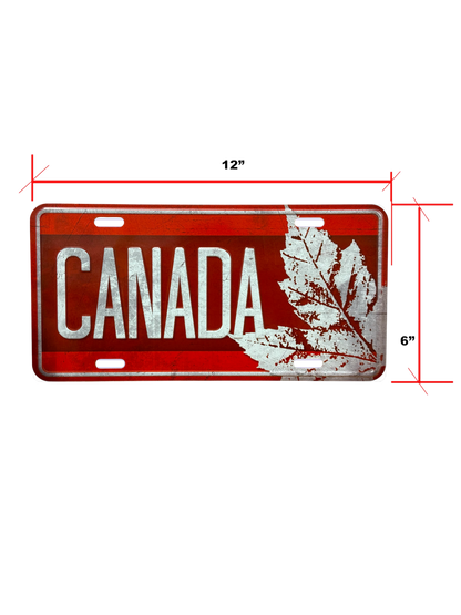 Canada Licence Plate