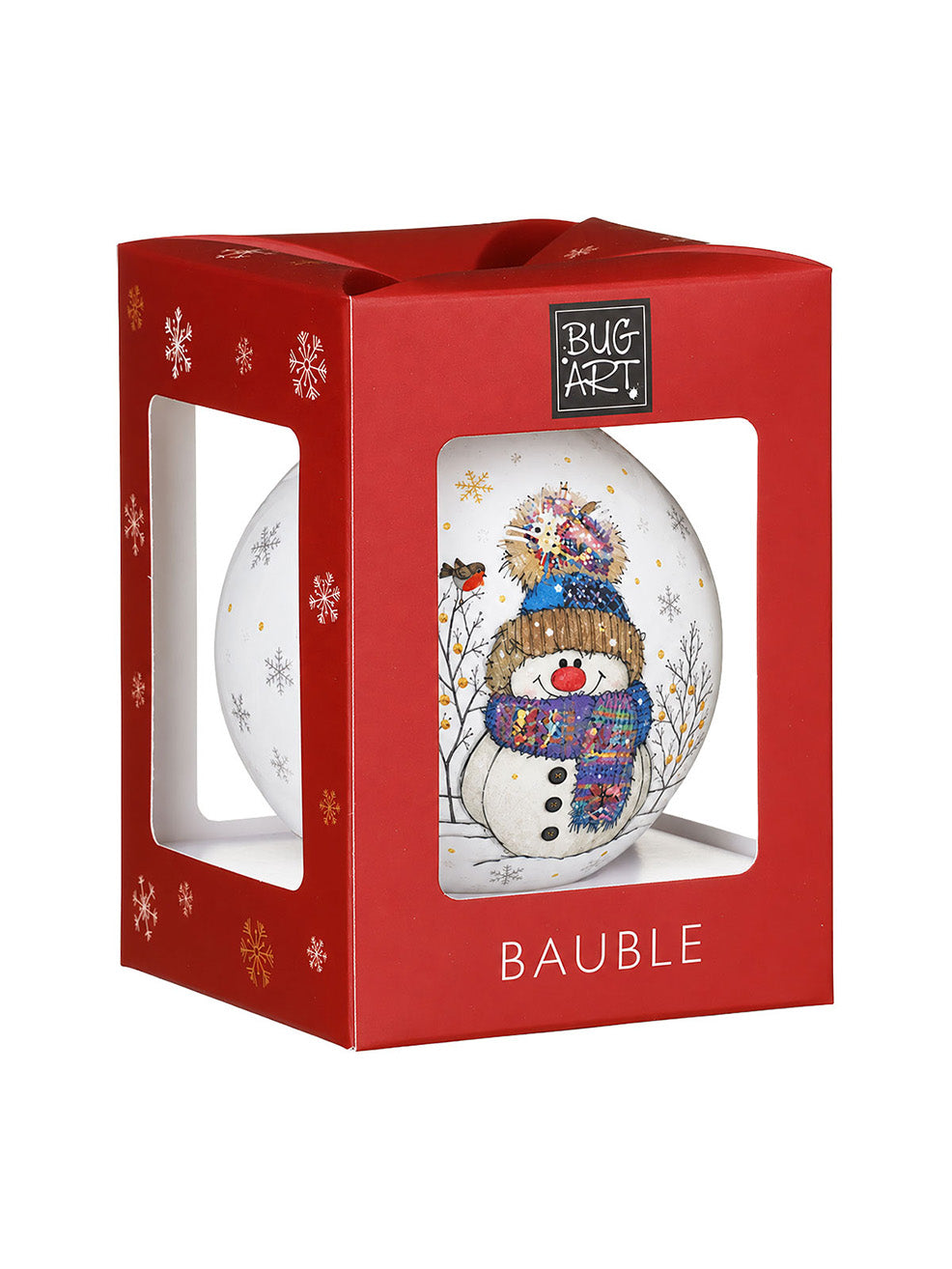 Snowman Bauble Ornament