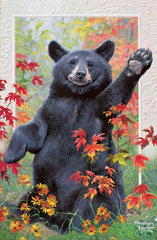 PP Birthday Card Autumn Greeting
