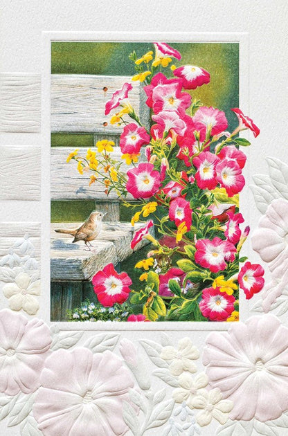 PP Birthday Card Country Garden