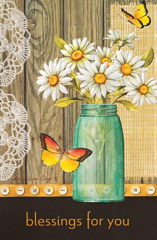 PP Birthday Card Fresh Blessings