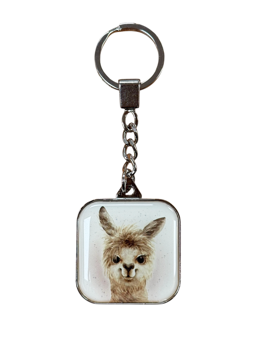 Alpaca Keychain