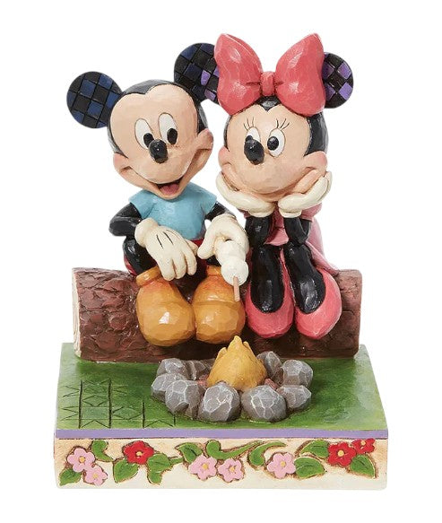 Mickey & Minnie Campfire Figurine