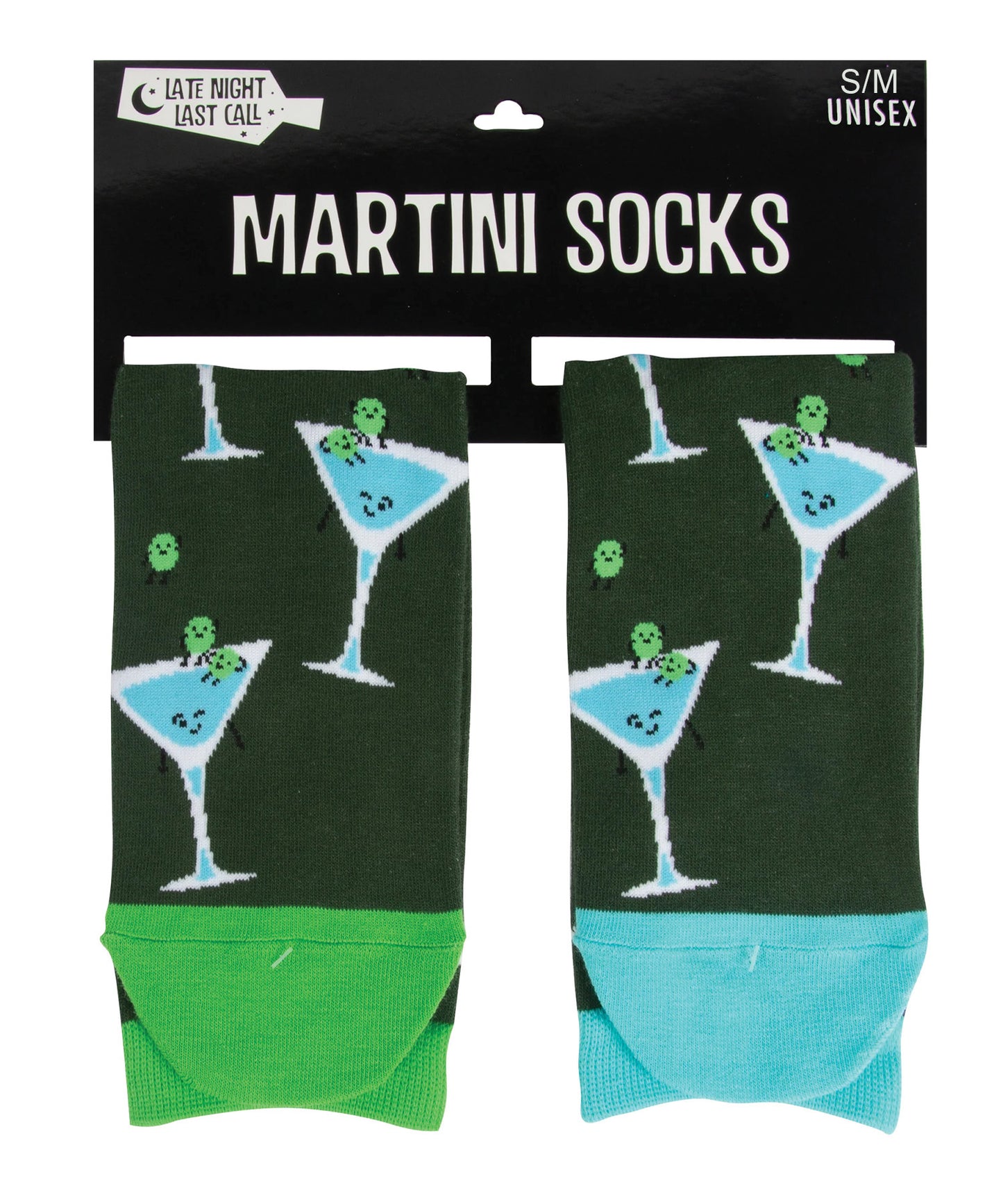 Martini Unisex Crew Socks