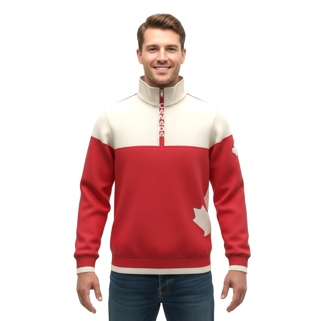Canada 1/4 Zip Top