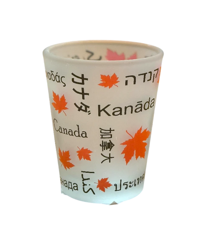 Canada Shot Glass Multi-language