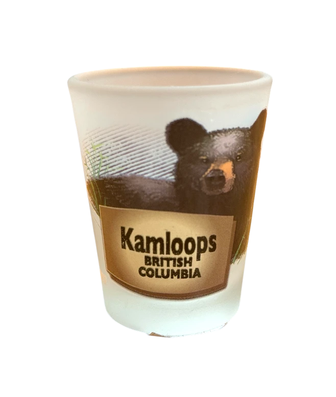 Kamloops Black Bear Shot glass