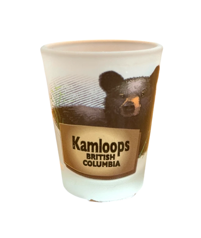 Kamloops Black Bear Shot glass