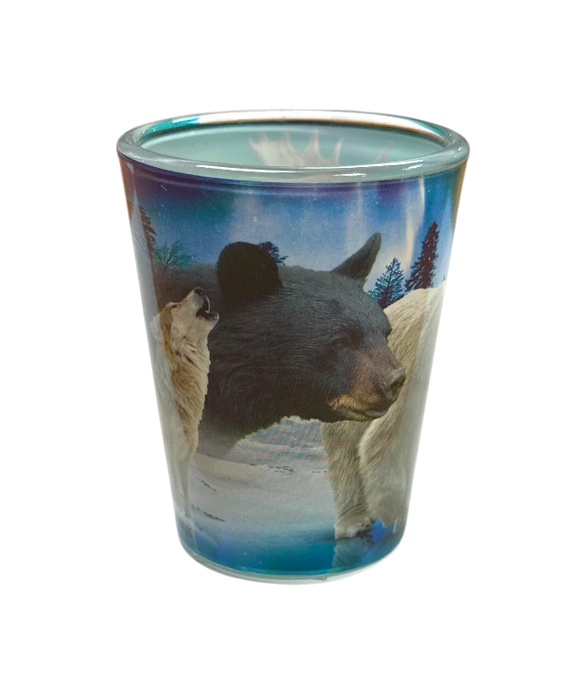 Kamloops Animal Shot glass
