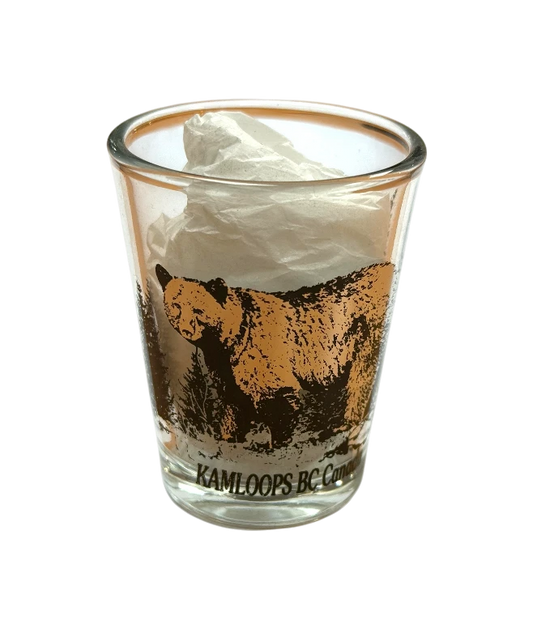 Kamloops Bear Shot glass