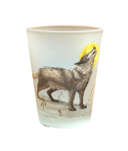 Kamloops Wolf Shot glass